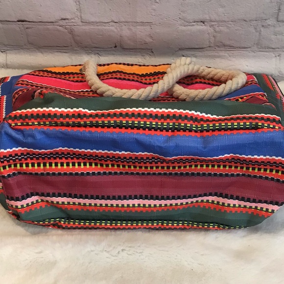 Odyseaco Baja Beach Bag Waterproof Canvas Tote - Picture 10 of 10